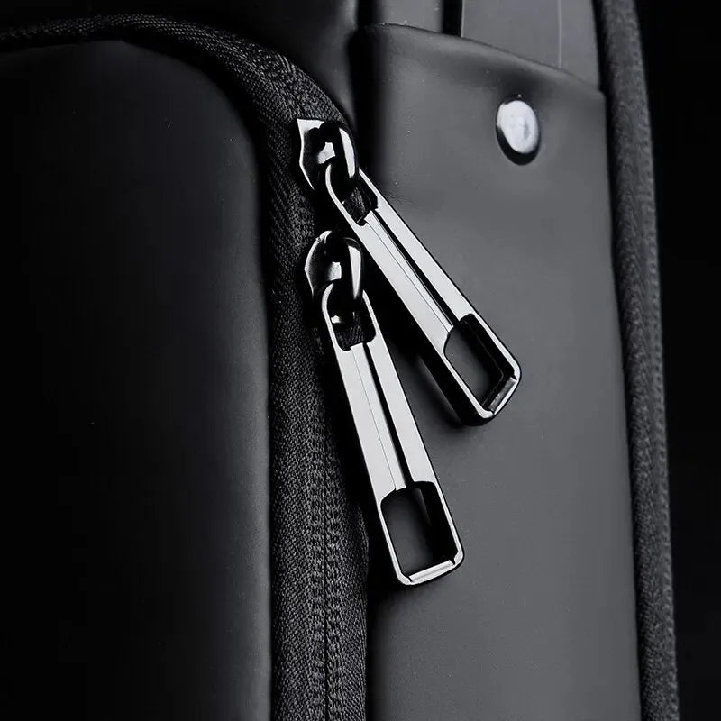 Anti-Theft Password Lock Men's Chest Bag